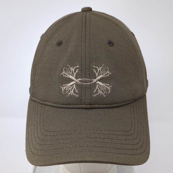 Under Armour Snapback Cap Brown One Size Adjustable Embroidered 6 Panel - Picture 2 of 9